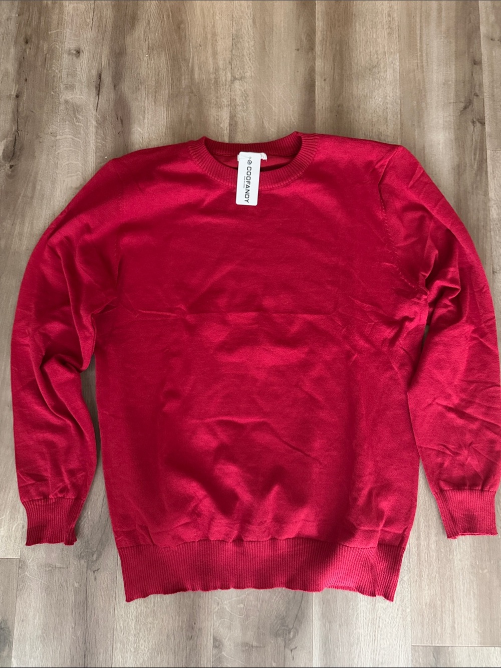 Goodfellow & Co Men’s Red Crewneck Sweater